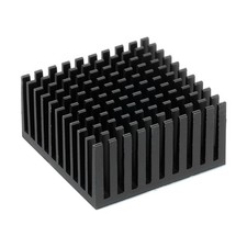 Heatsink 40x40x20mm Aluminum Heat Sink with Thermal Blue Sticker Black