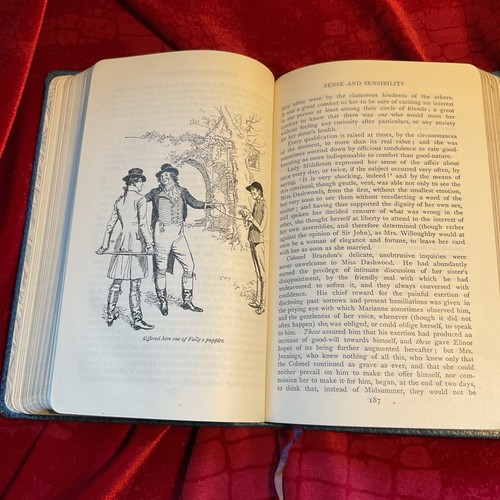 Sense and Sensibility; by Jane Austen. 1932 leather bound, intro Austin Dobson - Picture 7 of 9