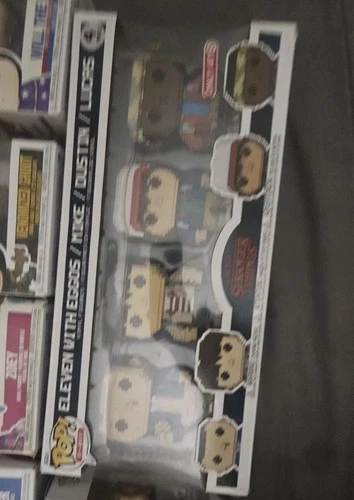 Funko Pop Stranger Things Eleven Mike Dustin Lucas 4-Pack In Box