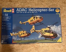Revell 04441 ADAC Helicopter-Set EC135, Bo 105, BK 117, Maßstab 1/32