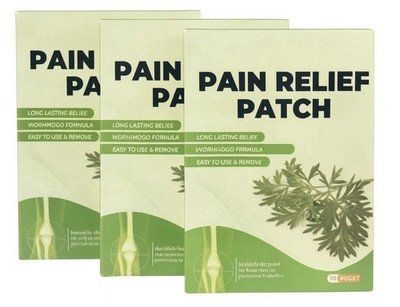 Wellness Pain Relief Patches 3 Pack 30  PCS   Knee Joint Muscle Arthritis