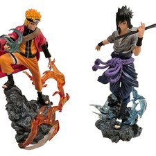 Figurines Naruto et Sasuke –