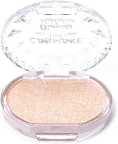 New CANMAKE MUNYUTTO Highlighter 3.8g 01 Moonlight Gem White Beige from Japan - Picture 2 of 3