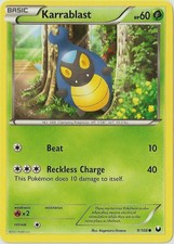 Pokémon TCG - Karrablast - Dark Explorers-  Uncommon - 9/108