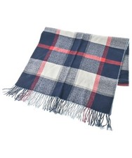 NATURAL BEAUTY BASIC Scarves NavyxWhitexRed Check Pattern 2200645394047