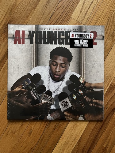 YOUNGBOY NEVER BROKE AGAIN "AI Youngboy 2" Double Vinyl LP (2022) **NEW**