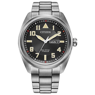 Citizen Eco-Drive Garrison BM8560-53E Men's 42mm Super Titanium Black Dial Watch