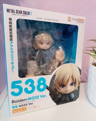 Nendoroid - Metal Gear Solid 2 - Raiden Figur + Bonus Base - Good Smile Company