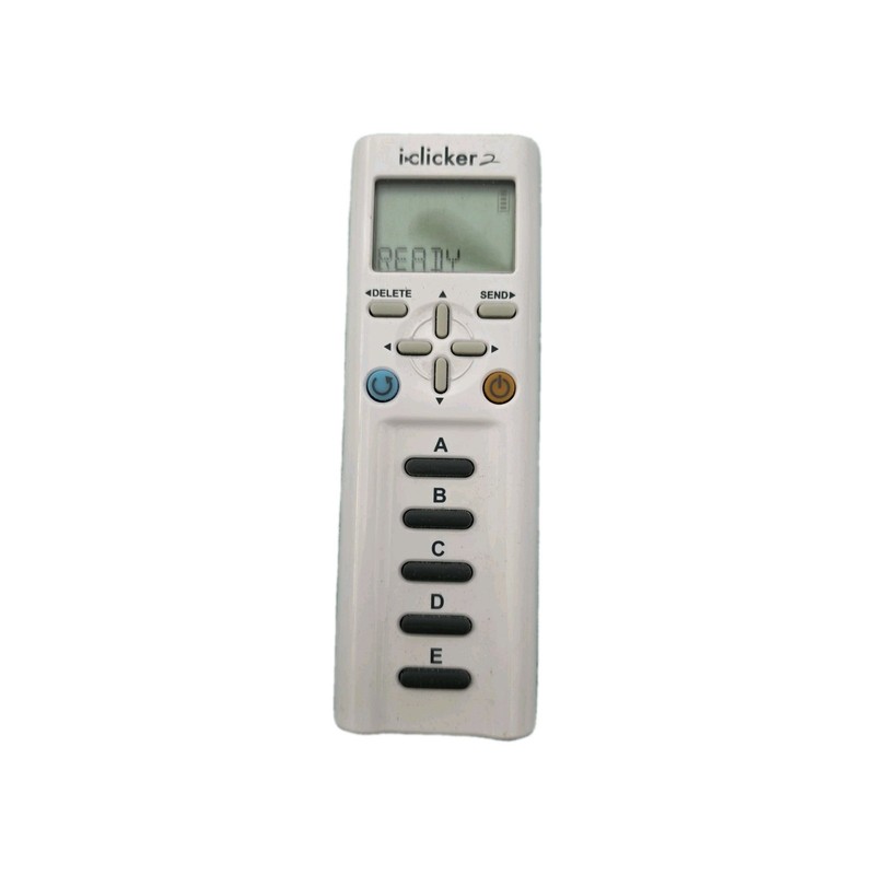 iClicker 2 Student Remote White Modern Clicker