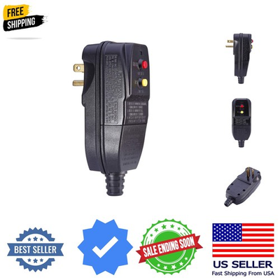 #ad Replacement GFCI Plug for Pressure Washer Pool Pump 15Amp 3 Prong Circuit Bre... $31.19