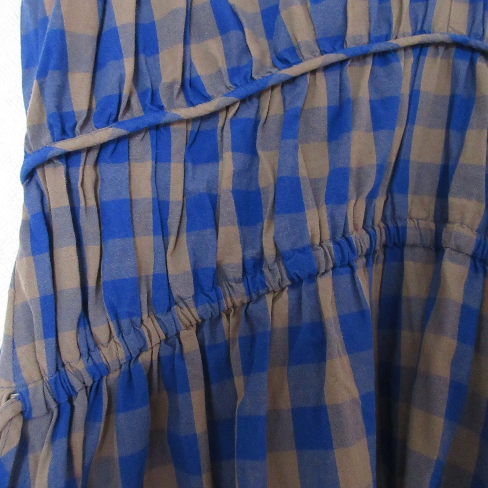 UNTITLED Check Pattern Drawstring Dress, Size 2, … - image 5