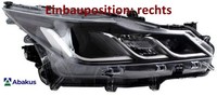 Abakus 212-11CMRMLDEM2 Hauptscheinwerfer Rechts Scheinwerfer FüR Toyota