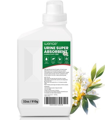 Super Absorbent Solidifier for Camping, Hiking Waste Gelling and Odor Control