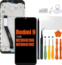 Replacement for Redmi 9 LCD Screen with Frame Redmi9 M2004J19G M2004J19C... 