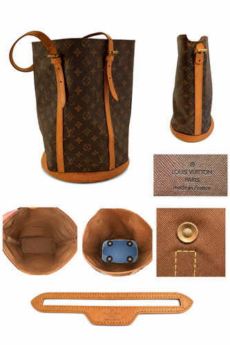 Vintage Louis Vuitton Monogram Bucket Bag Made in France Project Repair Bag
