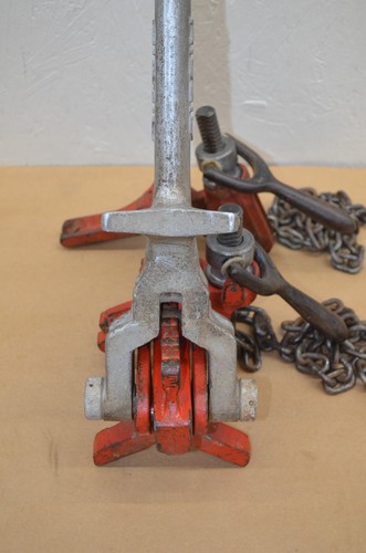 Ridgid 228 Soil Pipe Assembly Chain Clamp for 1-1/2" to 8" Pipe - Picture 6 of 10