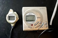 Sharp Portable Minidisc Player / Recorder MD-MT821H 821 24Bit ATRAC MD Mini Disc