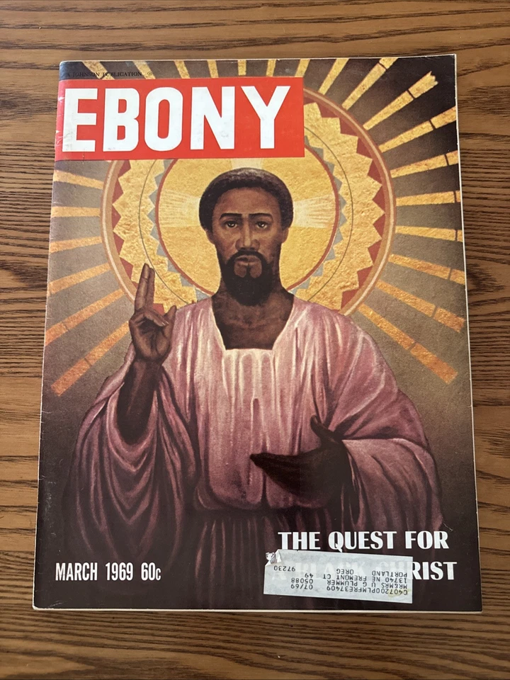 The Quest For A Black Christ Ebony Magazine - March 1969 Very Good Condition Foto 2 de 4