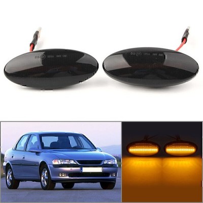 2pcs Dynamic LED Sequential Side Marker Light For Opel Vectra B 1995-2002