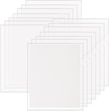 14Pcs Clear File Folders Letter Size Sheet Protectors 8.5 x 11 Inch Plastic