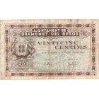 [#1294472] Spain, 25 Centimes, GRAMENET, VF