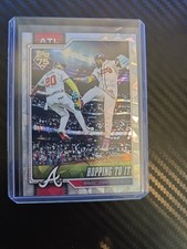 2026 Topps Hopping To It Acuna/Ozuna #118 Silver Diamante Atlanta Braves