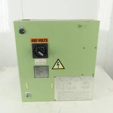 Electrical Enclosure Wall Mount 24x21x6" Hinged Door W/Fuji EA203A 150A Breaker