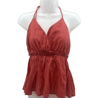 American Eagle Outfitters Rust Halter Top