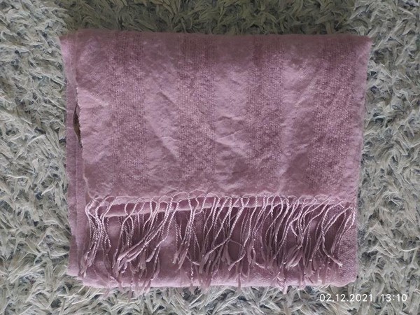 Women Max Mara Scarf Lilac Wool One size