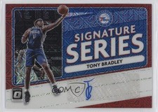 2020-21 Donruss Optic Signature Series Choice Red Prizm Tony Bradley Auto ru7