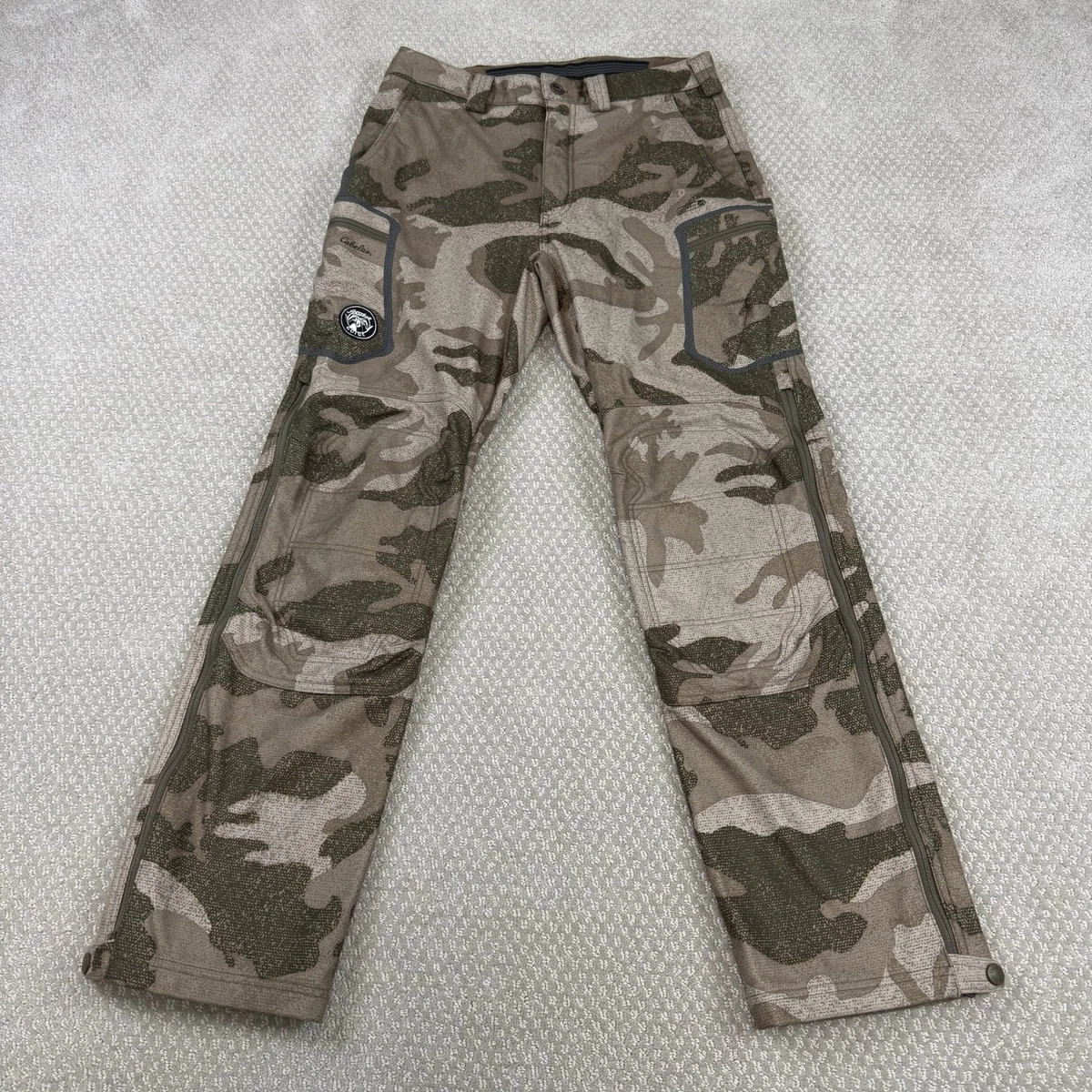 Salopette Camouflage Vintage Cabela's – Homme Taille XL – Marron – Chasse & Outdoor