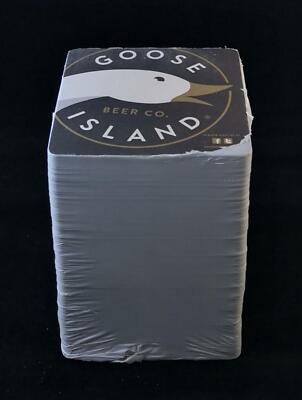 Goose Island Beer Co Untersetzer, Bierdeckel, Craft, 2 x 100 Stück, Bar, Neu