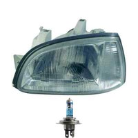 Scheinwerfer Frontscheinwerfer Links Halogen H4 FüR Renault Clio I Inkl. Lampen