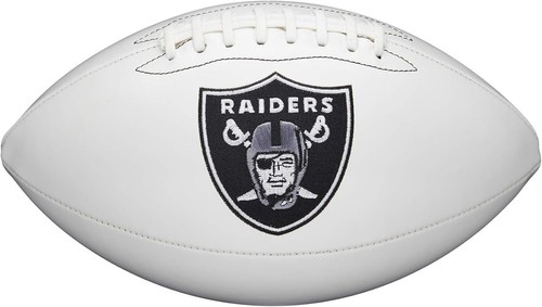 Official NFL Live Team Autograph Football - Las Vegas Raiders Edition - Picture 3 of 8