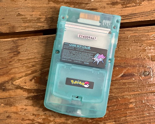 Nintendo Game Boy Color GBC AMOLED XL Touch LCD Pokemon UV SUICUNE System - Picture 4 of 10