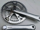Shimano Deore XT M730 Biopace II Triple Chainset FC-M730 Mk1 6s 7s VGC.