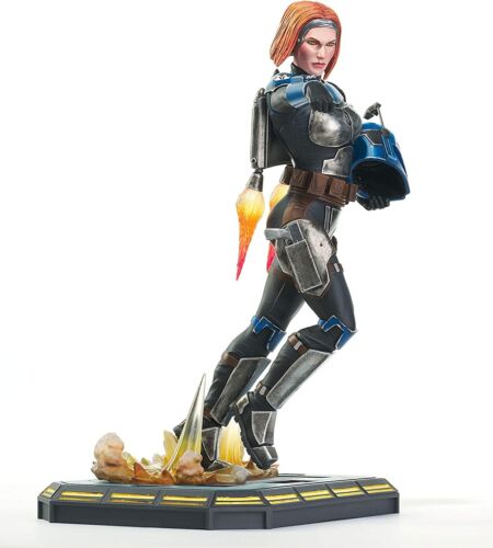 1/7 Star Wars Clone Wars Bo Katan Statue Diamond Select - Bild 2 von 5