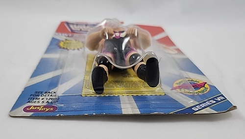 WWF OWEN HART BEND-EMS Justoys BRAND NEW Wrestling toy figure Collectable - Picture 5 of 8