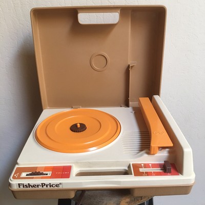 fisher price portable record player