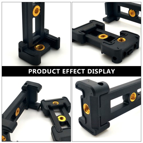Selfie Stick Mobile Phone Clip Bracket Tripod Mount Simple Stand - Photo 3 sur 12