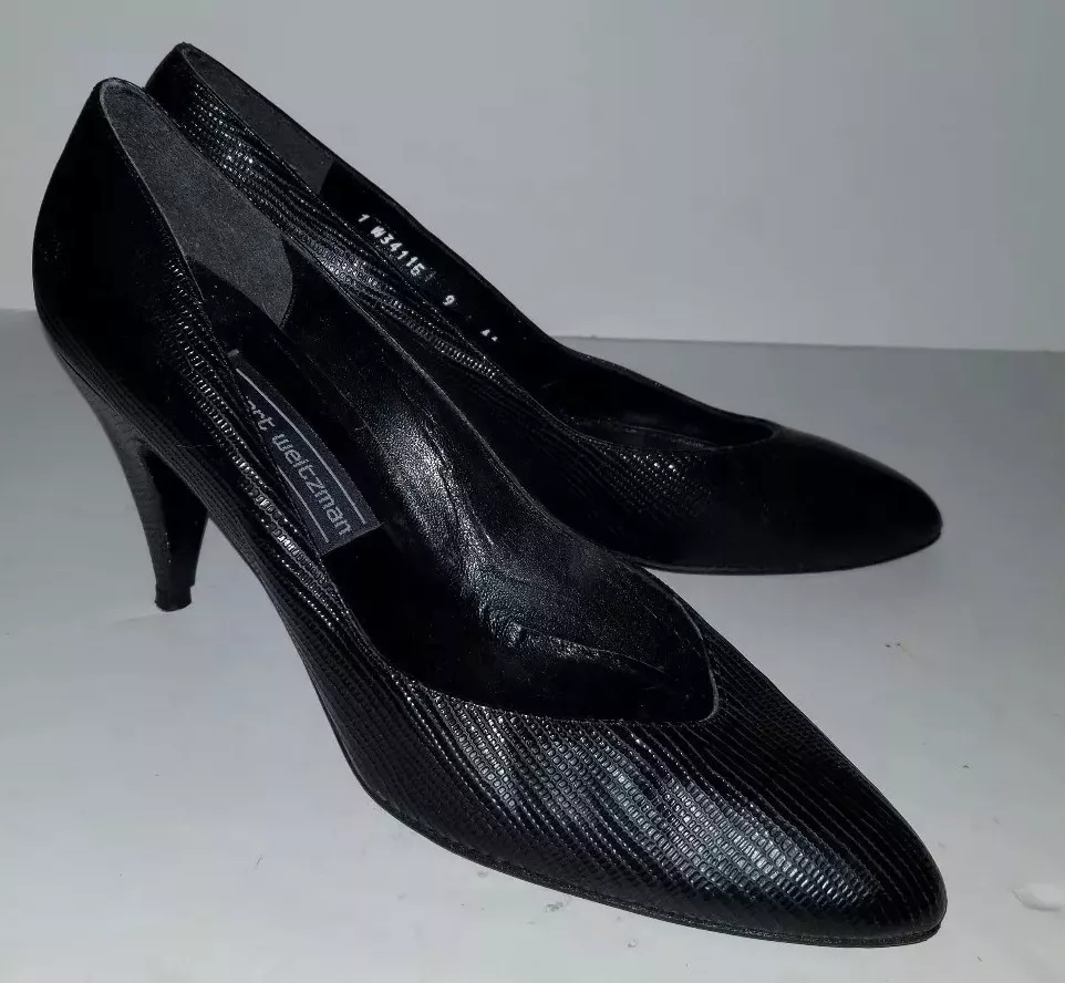 Stuart weitzman snakeskin pumps sale