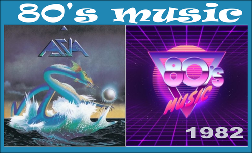 Asia - Asia (Self Titled - LP- 1982