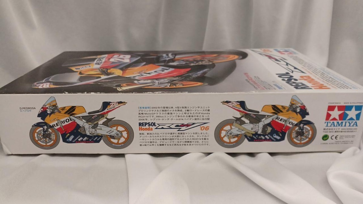 タミヤ 1/12 オートバイシリーズ 106 レプソル RC211V 2006 Repsol Honda Rc211V '06 none / Tamiya USA