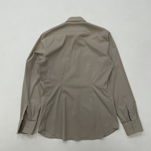 Prada S/S 06 Beige Utility Shirt Size EU 41 / 16 / Medium (Slim) - Picture 10 of 13