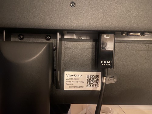 ViewSonic VA2719 SMH 27 Inches Computer Monitor - Picture 3 of 5