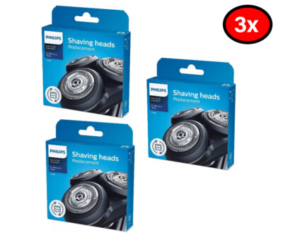 3 pairs of Philips Norelco Genuine SH50/52 Shaving Heads