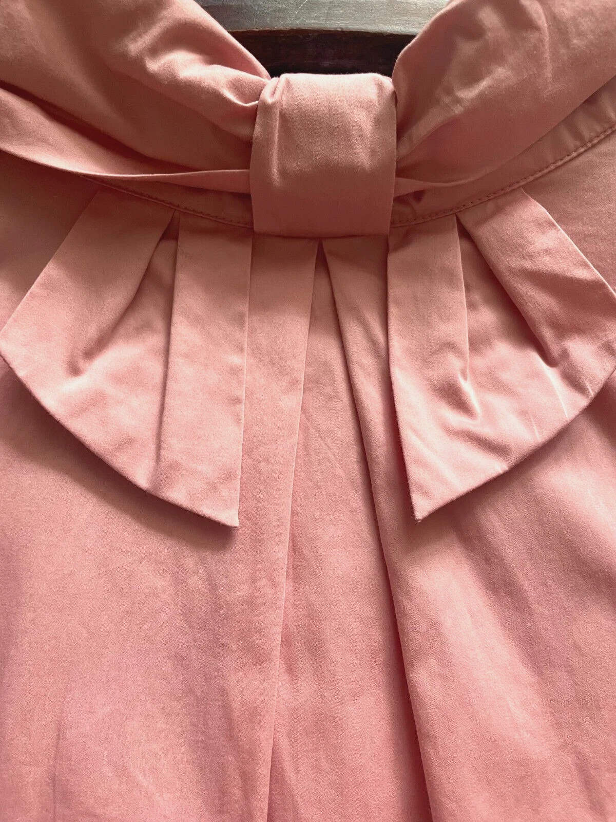 Love Moschino abito in cotone rosa delicato taglia USA 4