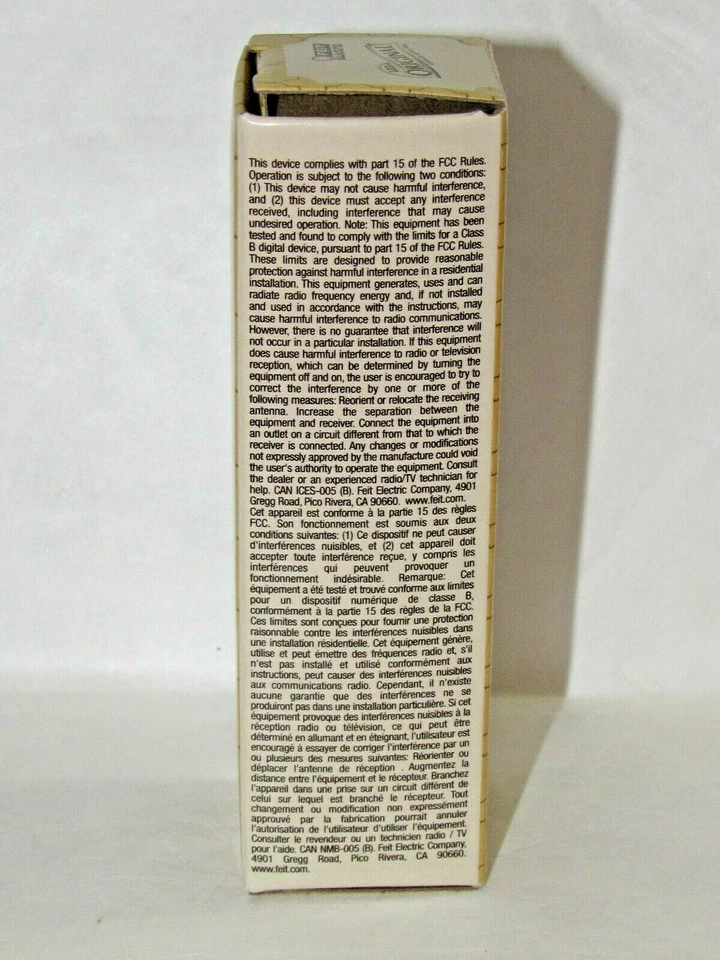 FEIT ELECTRIC VINTAGE STYLE AMBER GLASS LED T8 LAMP LIGHT BULB 5W 2100K DIMMABLE - Image 4 of 4