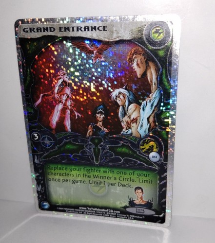 Yu Yu Hakusho TCCG Grand Entrance Score Uber Rara U14 Edizione Illimitata Esilio - Foto 3 di 7