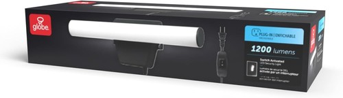 Outdoor LED Wall Light – 1200 Lumens, Waterproof, Plug-In with Switch, 10ft - Picture 2 of 7